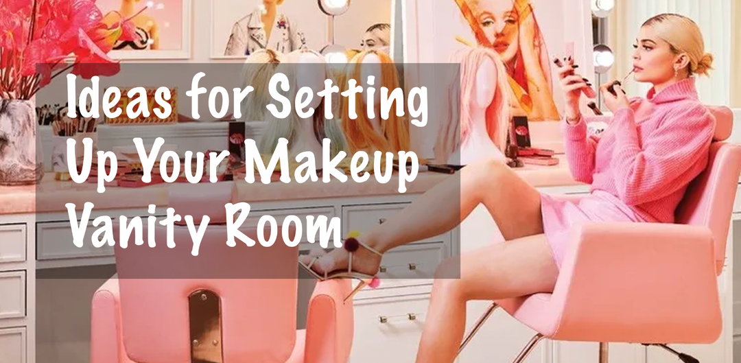 Ideas for Setting Up Your Makeup Vanity Room, Vanity, Makeup storage, drawer inserts