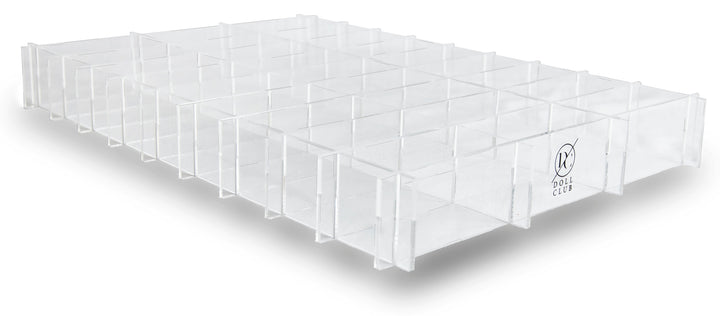Acrylic Makeup Divider For Alex Drawers by Doll Club Looking for makeup storage ideas for your Ikea Alex Drawers? Look no more, we have the perfect clear cosmetic drawer Insert.  DOLL CLUB's plastic dividers come flat packed into slots and are extremely easy to assemble, not only keeping your beloved cosmetics tidy but also displaying it in a more than satisfying way. We specialise in Ikea luvo store luvostore, Vanity collection Vanitycollection, etoile collective etoilecollective, tidy ups tidyups