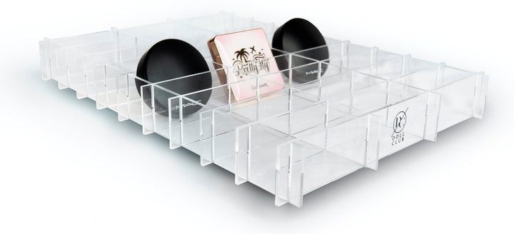 ideas for your Ikea Alex Drawers? Look no more, we have the perfect clear cosmetic drawer Insert. DOLL CLUB's plastic. make up storage organiser,  make up organiser drawers,  make up box storage,  Ikea Malm desk storage,  Ikea Malm desk inserts,  Ikea Malm desk dividers,  Ikea Malm desk, clear organisers Vanity collection