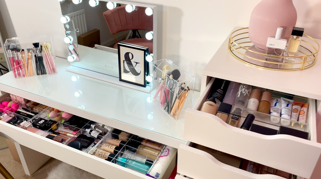 Storage Malm Drawer Dividers Set, Makeup Organizer, Drawer Inserts
